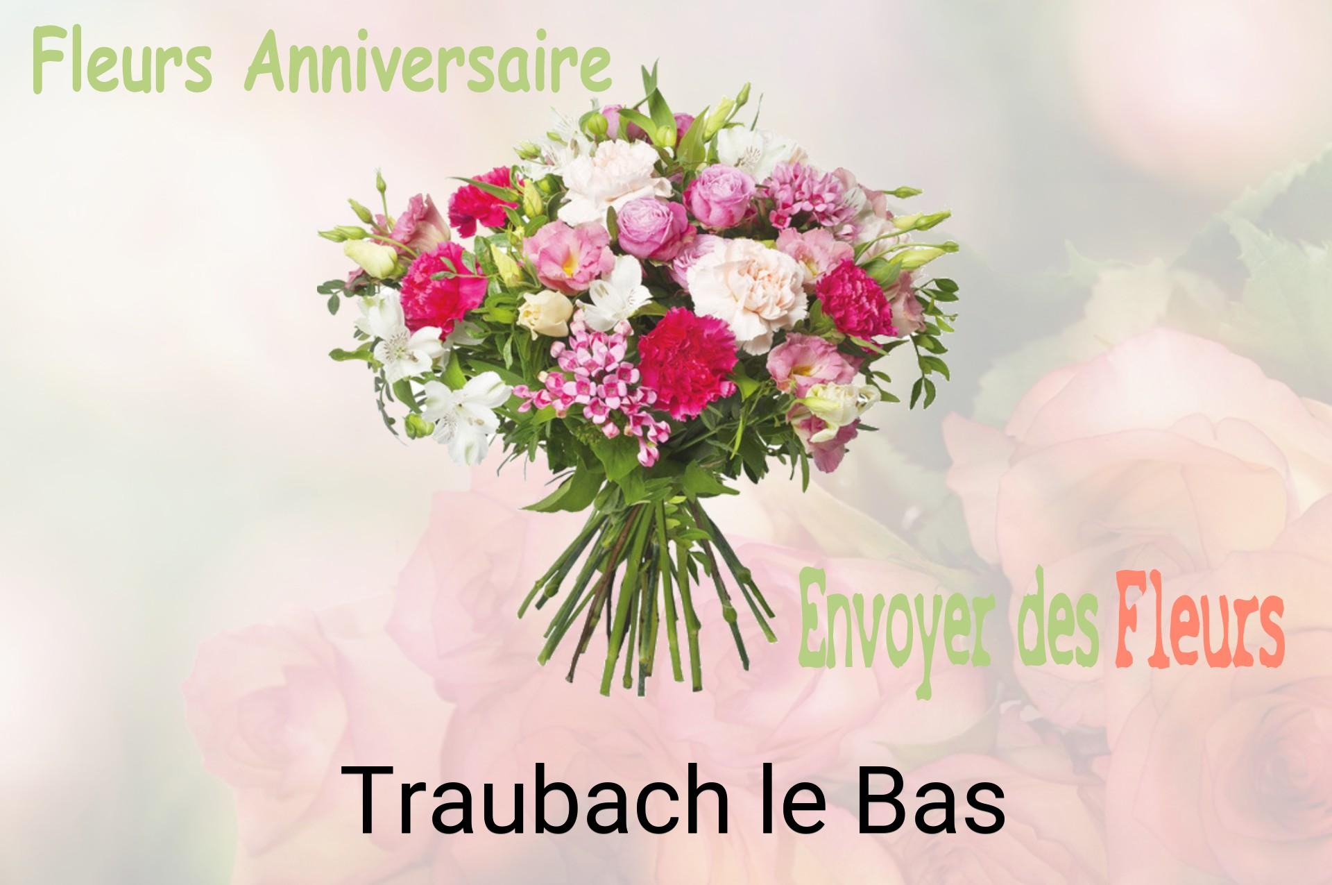 Bouquet de fleurs d’anniversaire livré à Traubach-le-Bas