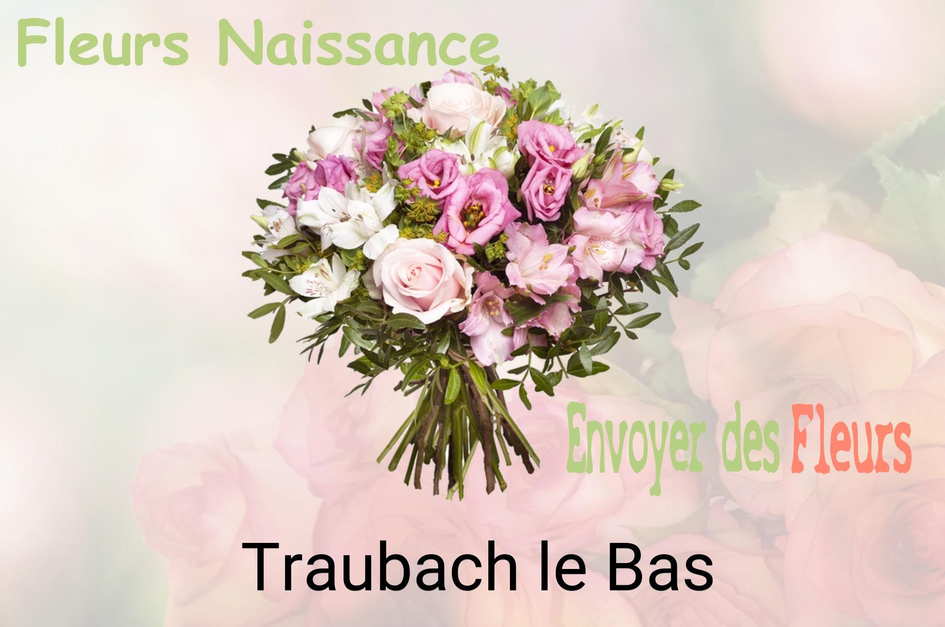 Bouquet de fleurs de naissance livré à Traubach-le-Bas